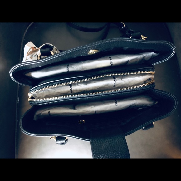 KARL LAGERFELD Paris satchel crossbody Leather - Picture 5 of 7